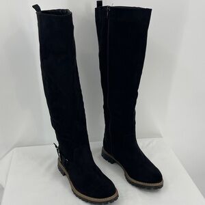 COMFORT EST 1946 Black Knee-High Women's Boots SIZE 7
